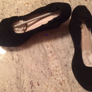 Ladies Shoes Della Restricted Wedges 7 Black